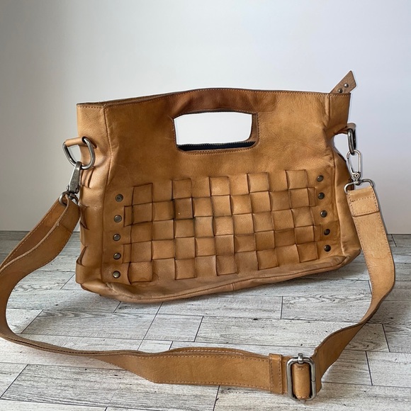 Bed Stu Bags Bed Stu Orchid Woven Leather Purse Poshmark